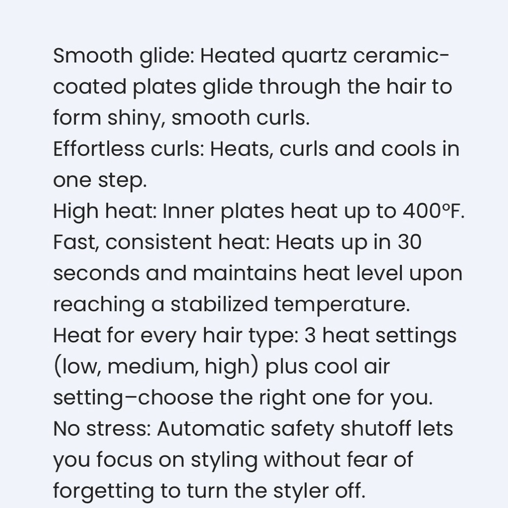 InfinitiPRO by Conair Cool Air Styler - Picture 4 of 4